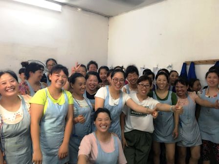 织造车间每月产质量获奖庆祝