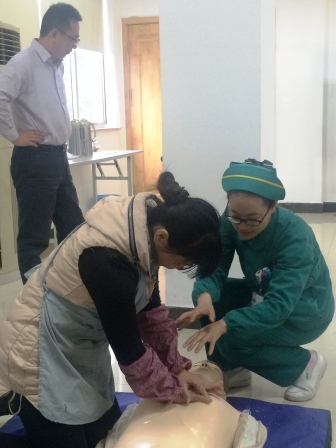 人民医院急救培训照片